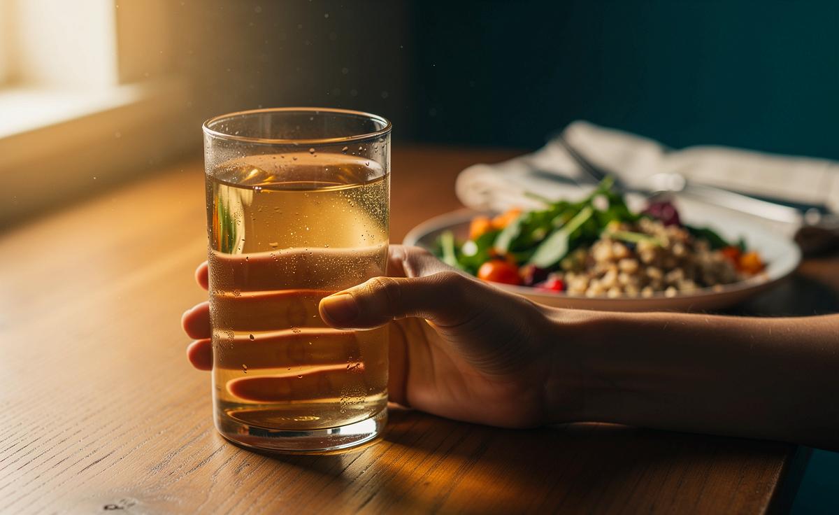 Warum das Trinken von lauwarmem Wasser vor dem Essen die Verdauung deutlich anregt.
