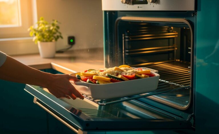 Illustration von Kaltstart im Haushaltsbackofen zum energieeffizienten Backen ohne Vorheizen