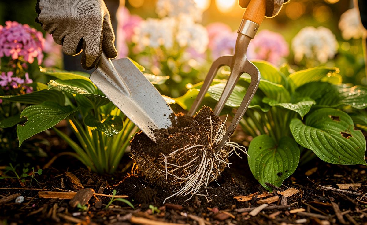 Wie Stauden richtig teilen für üppigere Blüten im nächsten Jahr und kräftigere Pflanzen.